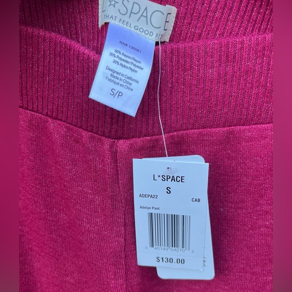 L*space ‘Rosie’ crop tank top M and ‘Adelyn’ flare high rise bottoms S - Picture 7 of 16